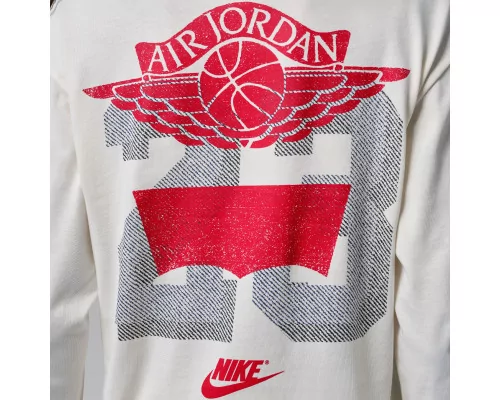 Jordan X Levi's Ls Tee White